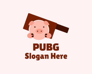 Pig Head Cleaver Logo