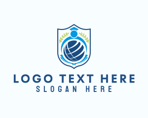 Online Class - School Education Knowledge logo design