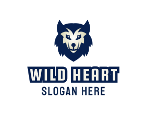 Gaming Wild Wolf logo design