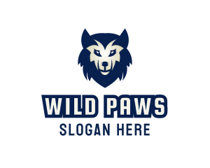 Gaming Wild Wolf logo design