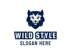 Gaming Wild Wolf logo design