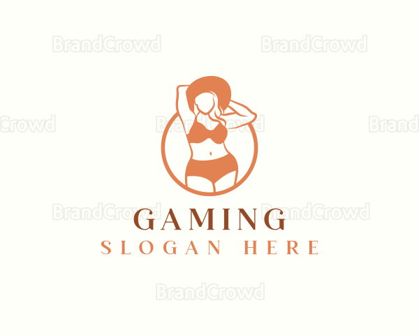 Plus Size Lingerie Woman Logo