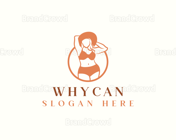 Plus Size Lingerie Woman Logo