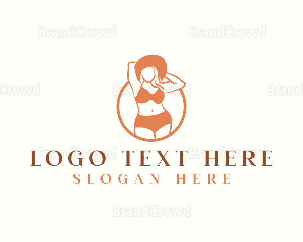 Plus Size Lingerie Woman Logo