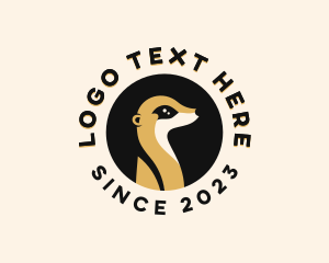 Zoo - Meerkat Wild Mongoose logo design