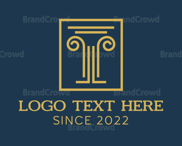 Legal Company Pillar Logo