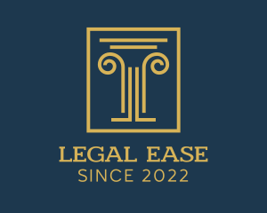 Judiciary - Legal Company Pillar logo design