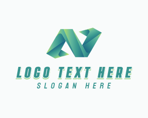 Creative - Creative Studio Letter N logo design