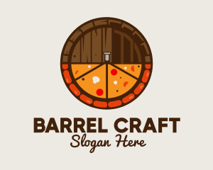 Barrel - Beer Barrel Pizza logo design