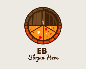 Liquor - Beer Barrel Pizza logo design