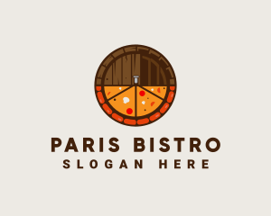 Beer Barrel Pizza logo design