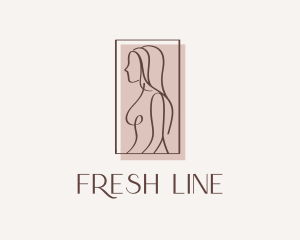 Women Clothing Line  logo design