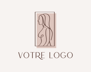 Relaxation - Women Clothing Line logo design