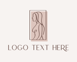 Woman - Women Clothing Line logo design