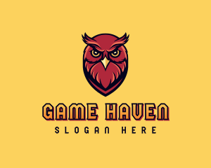 Bird - Owl Bird Gaming logo design