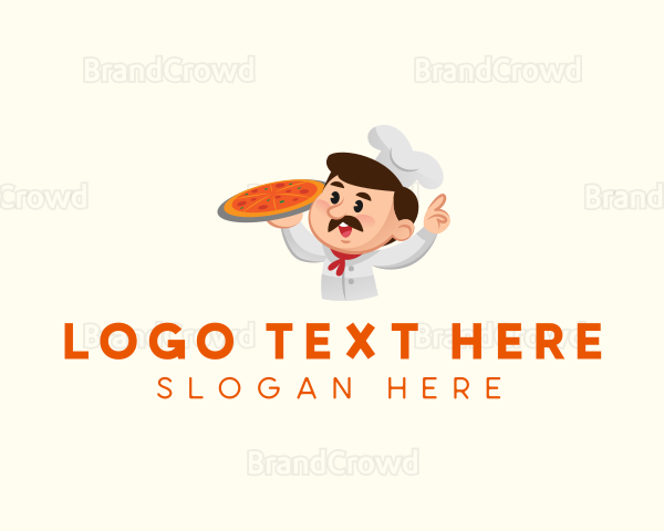 Pizza Chef Restaurant Logo