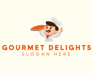 Pizza Chef Restaurant logo design