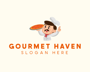 Pizza Chef Restaurant logo design