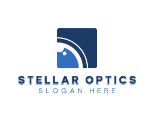 Media Optical Camera logo design