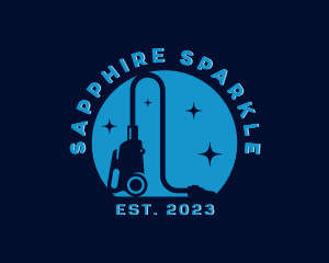 Sparkle Vacuum Cleaning logo design