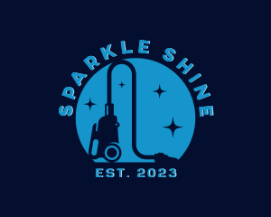 Sparkle Vacuum Cleaning logo design