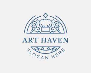 Chef Restaurant Dining logo design