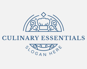 Chef Restaurant Dining logo design