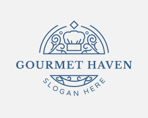 Chef Restaurant Dining logo design