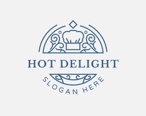 Chef Restaurant Dining logo design