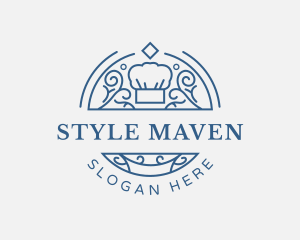 Chef Restaurant Dining logo design