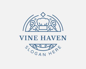 Chef Restaurant Dining logo design