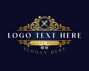 Emblem - Luxury Restaurant Catering logo design