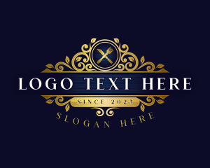 Luxury Restaurant Catering Logo