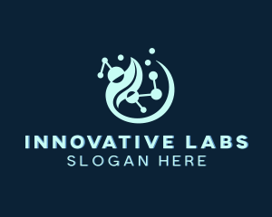 Scientist - Biotechnology Scientist Laboratory logo design