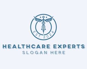 Medical Healthcare Laboratory logo design