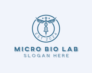 Medical Healthcare Laboratory logo design