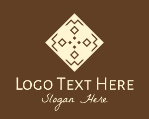 Abstract Pattern Diamond Logo
