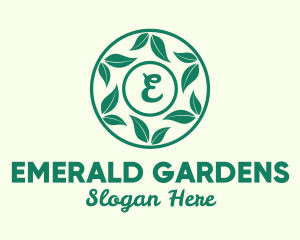 Environmental Leaf Gardening  logo design