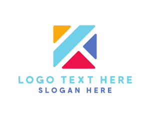 Corporate - Corporate Agency Letter K logo design