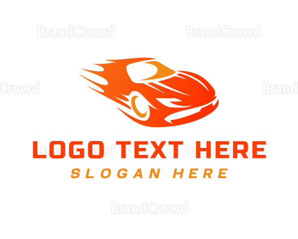 Sports Car Racing Logo