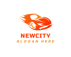 Sports Car Racing logo design