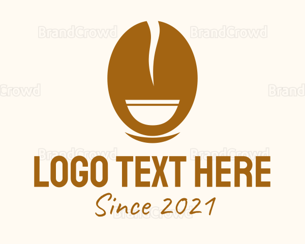 Minimalist Coffee Bar Logo