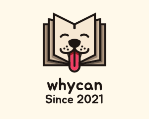 Pet - Happy Puppy Storybook logo design