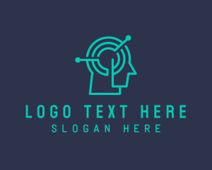 Technology - AI Software Programmer logo design