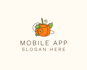 Vegetable Pumpkin Farm Logo