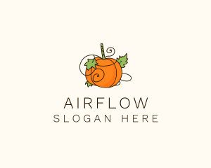 Vegetable Pumpkin Farm logo design