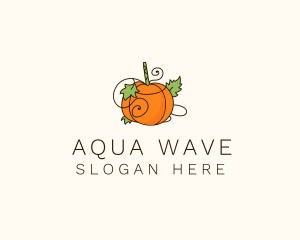 Vegetable Pumpkin Farm logo design