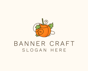 Vegetable Pumpkin Farm logo design