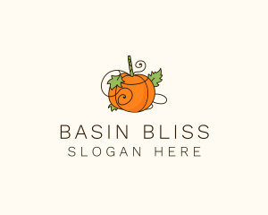 Vegetable Pumpkin Farm logo design