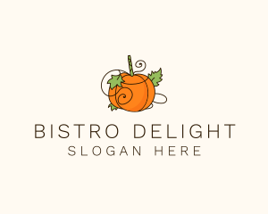 Vegetable Pumpkin Farm logo design